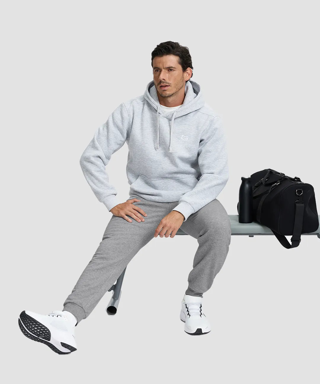Fleece-Lined Cotton Joggers - Image 4