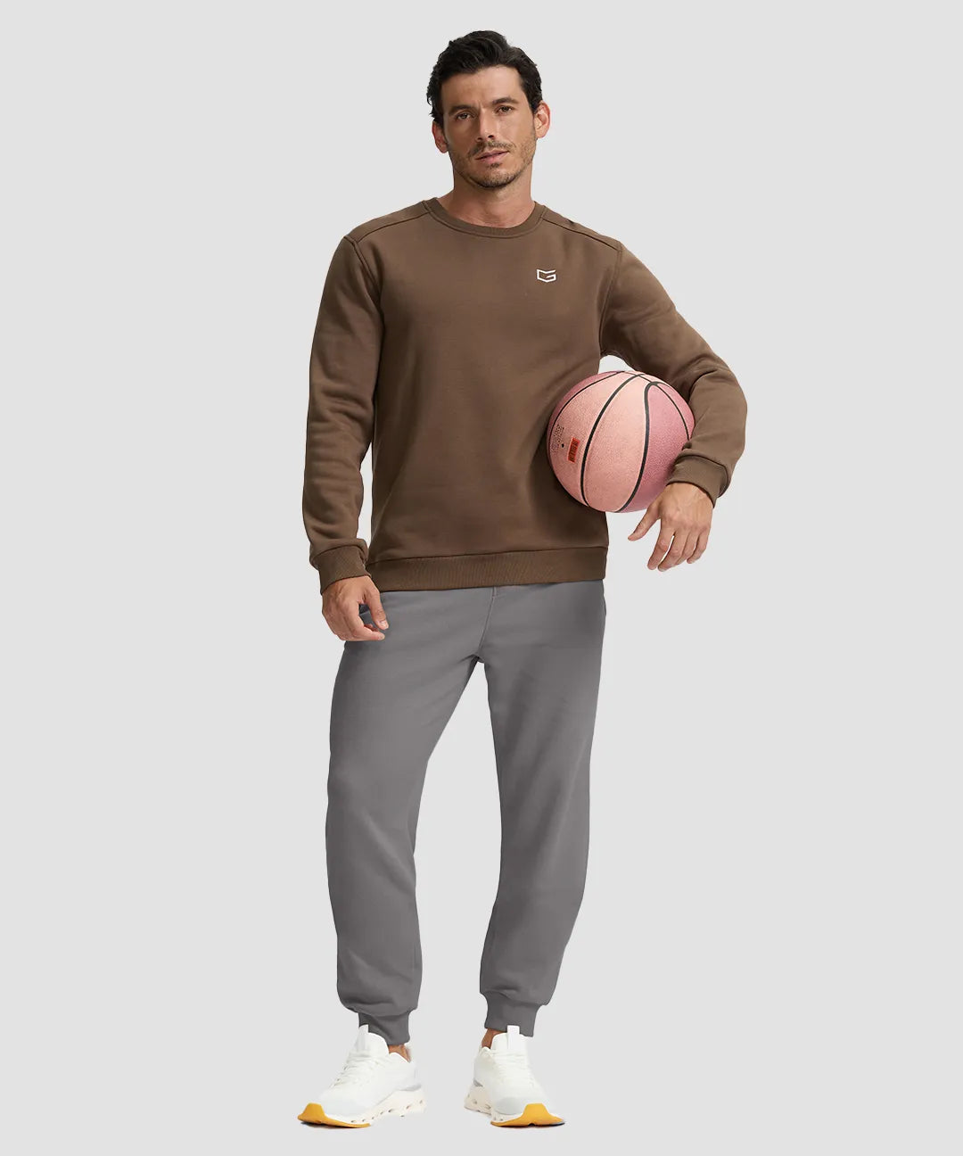 Fleece-Lined Cotton Joggers - Image 24