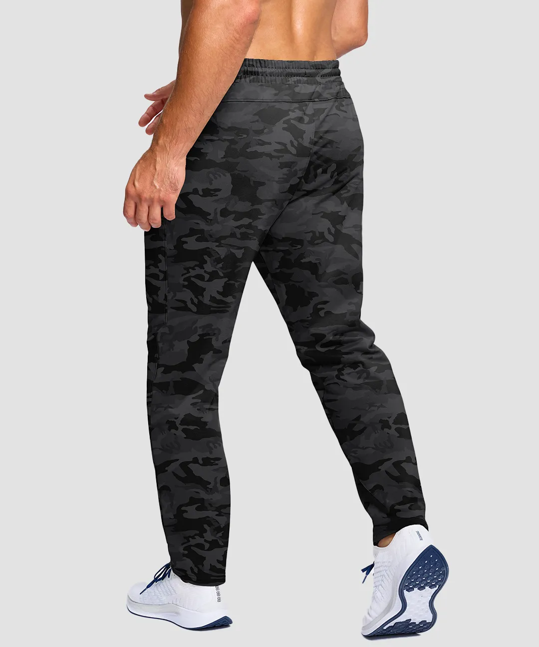 Fleece-Lined With 3 Zip Pockets Sweatpants - Image 27