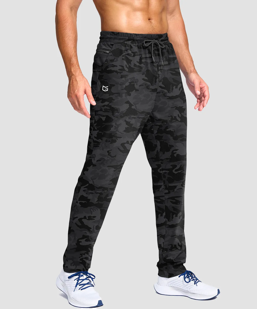 Fleece-Lined With 3 Zip Pockets Sweatpants - Image 25