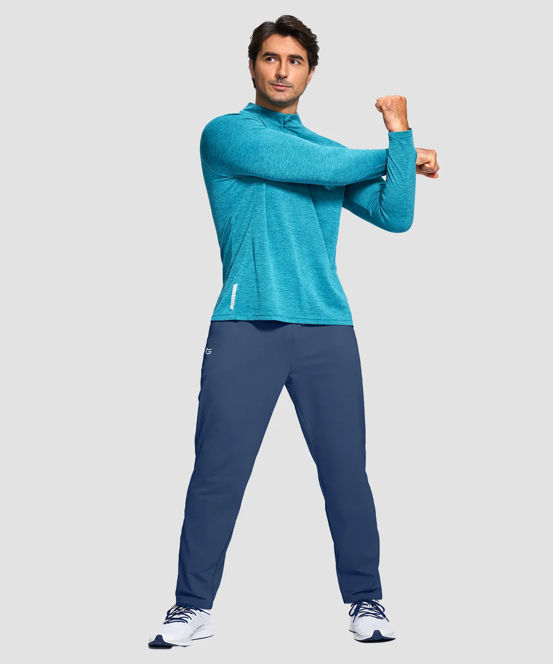 Fleece-Lined With 3 Zip Pockets Sweatpants - Image 20