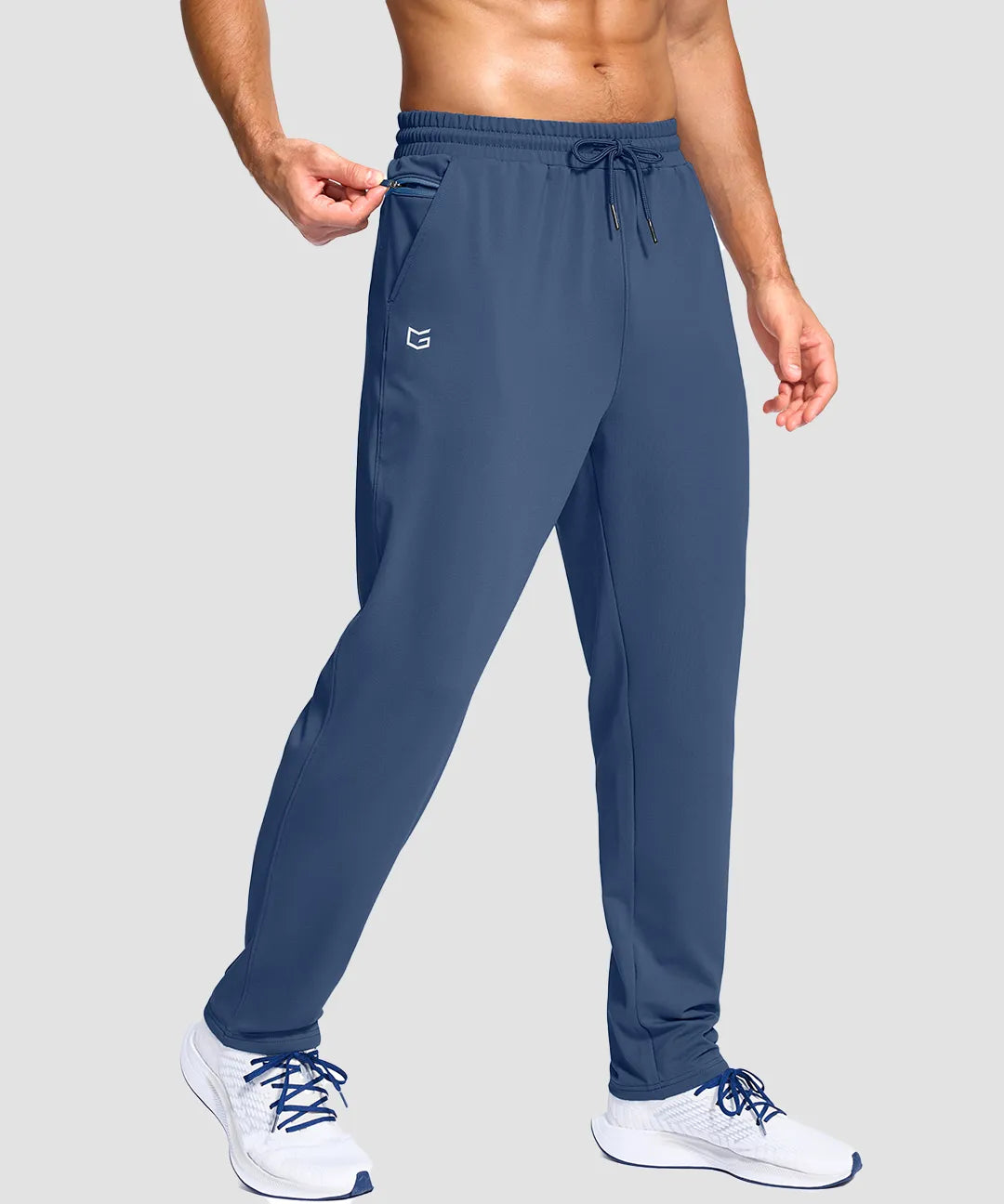 Fleece-Lined With 3 Zip Pockets Sweatpants - Image 17