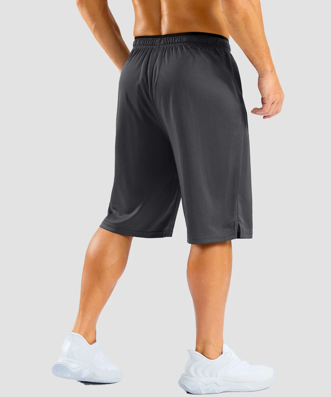 Mesh Side Slit Shorts 9''/11'' - Image 19