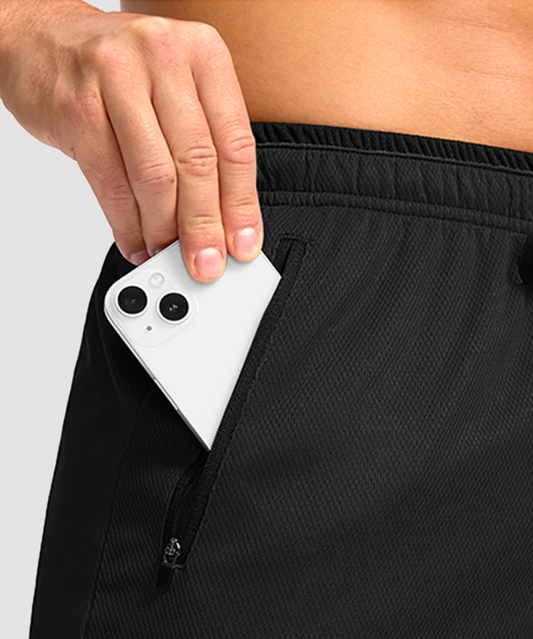 Mesh Side Slit Shorts 9''/11'' - Image 3