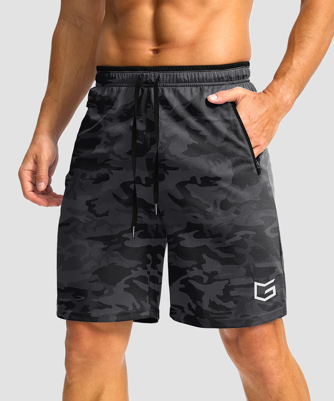 Mesh Side Slit Shorts 9''/11'' - Image 22