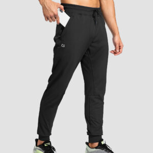 Mid-Waist Zipper Pockets Joggers