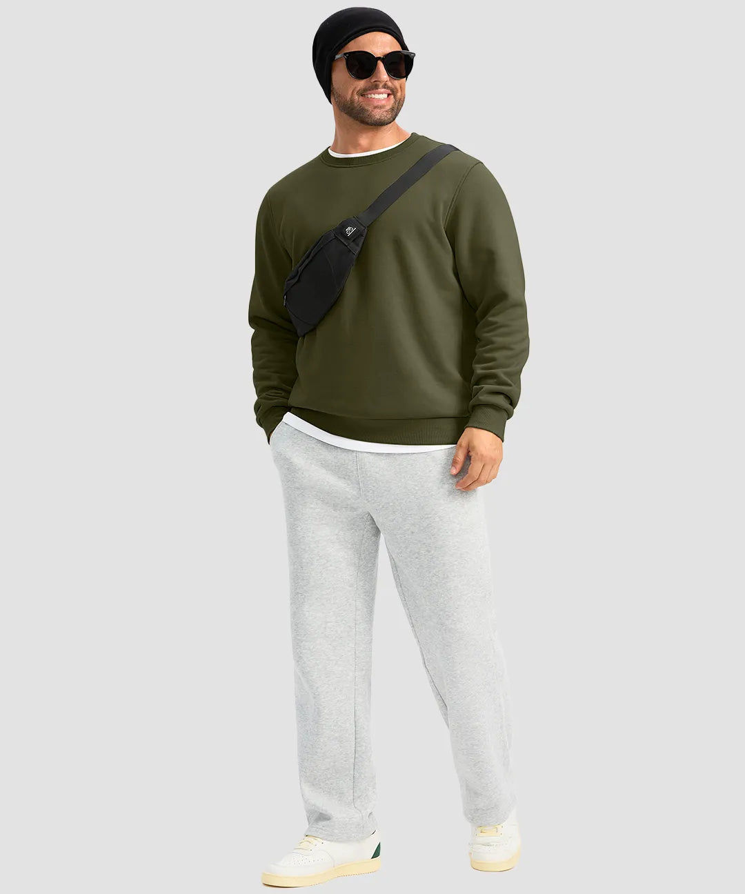 Sherpa Lined Pullover Sweatshirt - Image 20