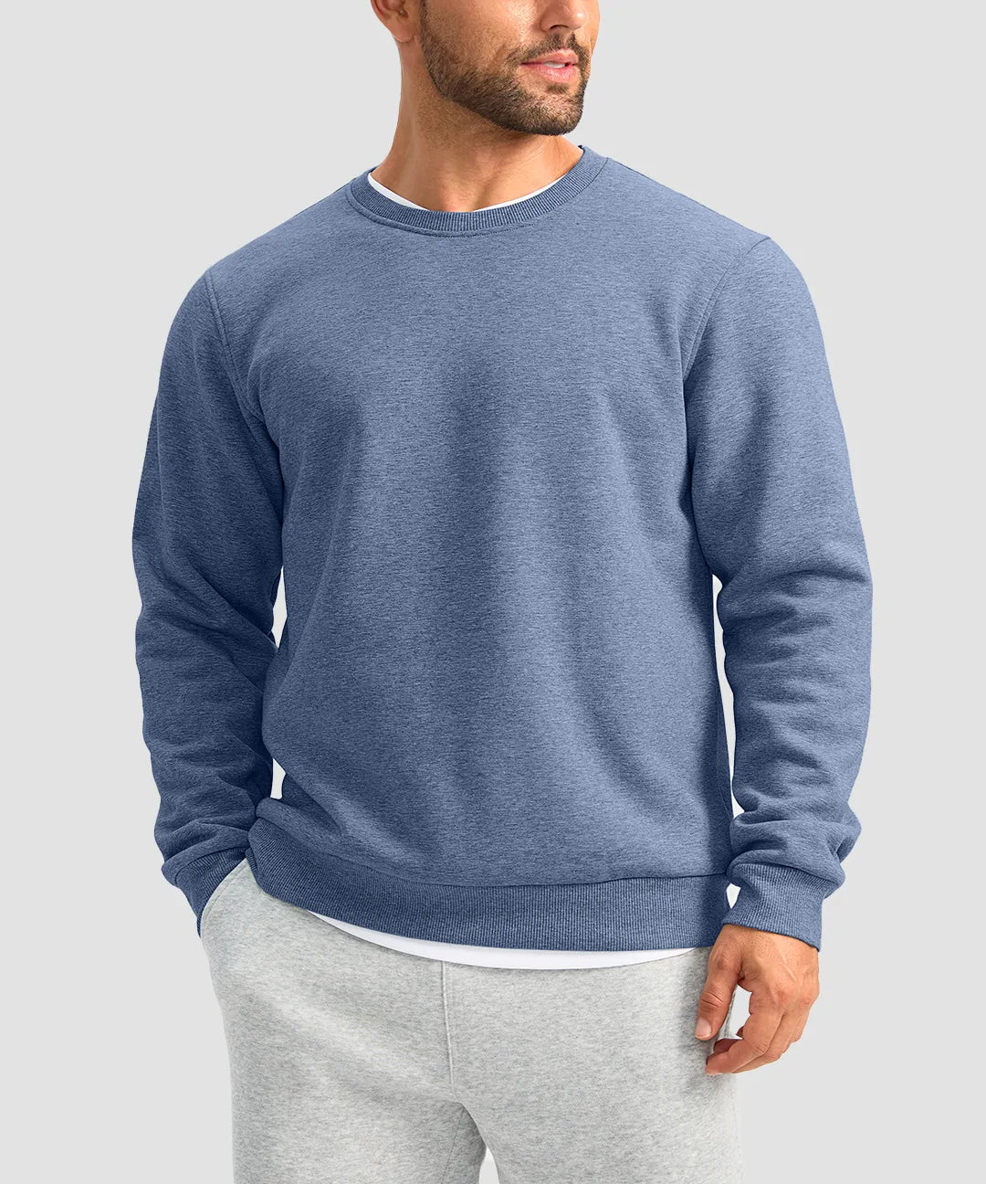 Sherpa Lined Pullover Sweatshirt - Image 29
