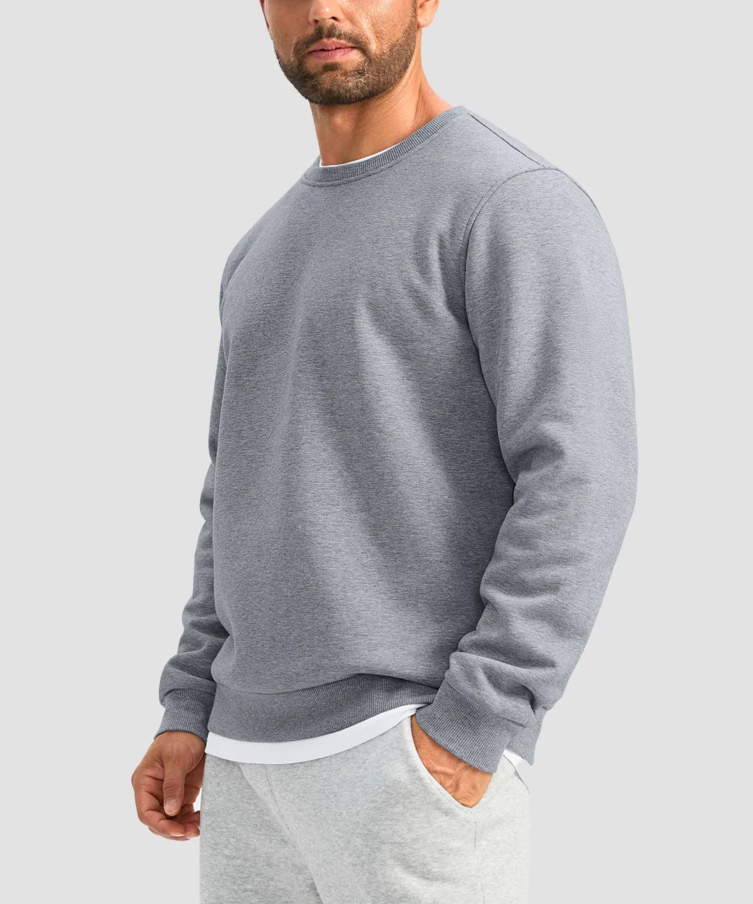 Sherpa Lined Pullover Sweatshirt - Image 11