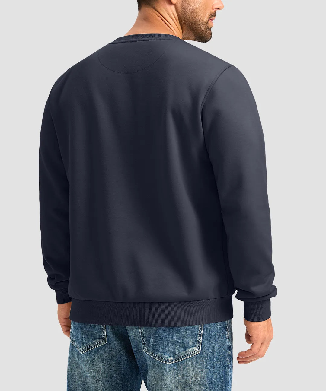 Sherpa Lined Pullover Sweatshirt - Image 7