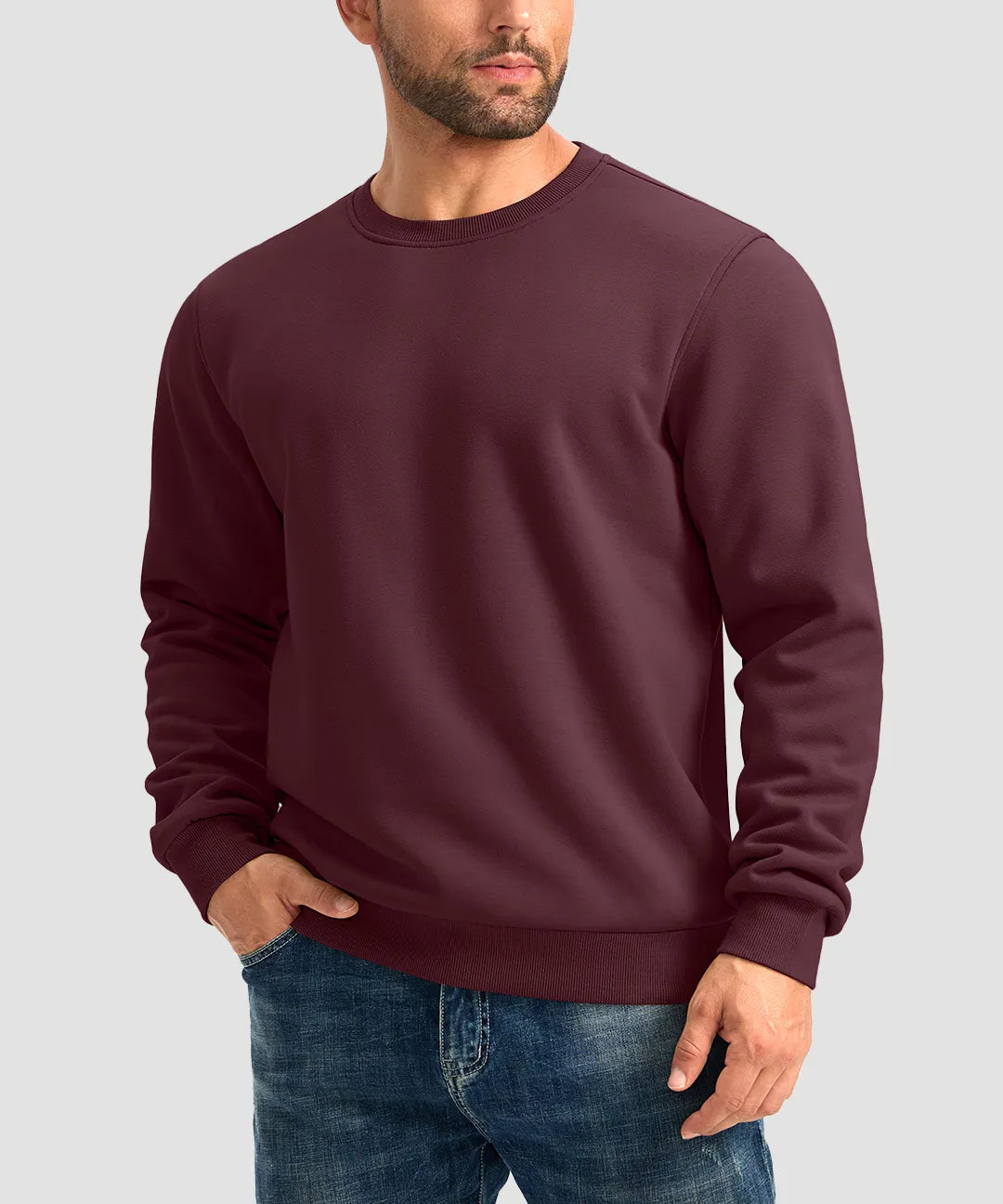 Sherpa Lined Pullover Sweatshirt - Image 21