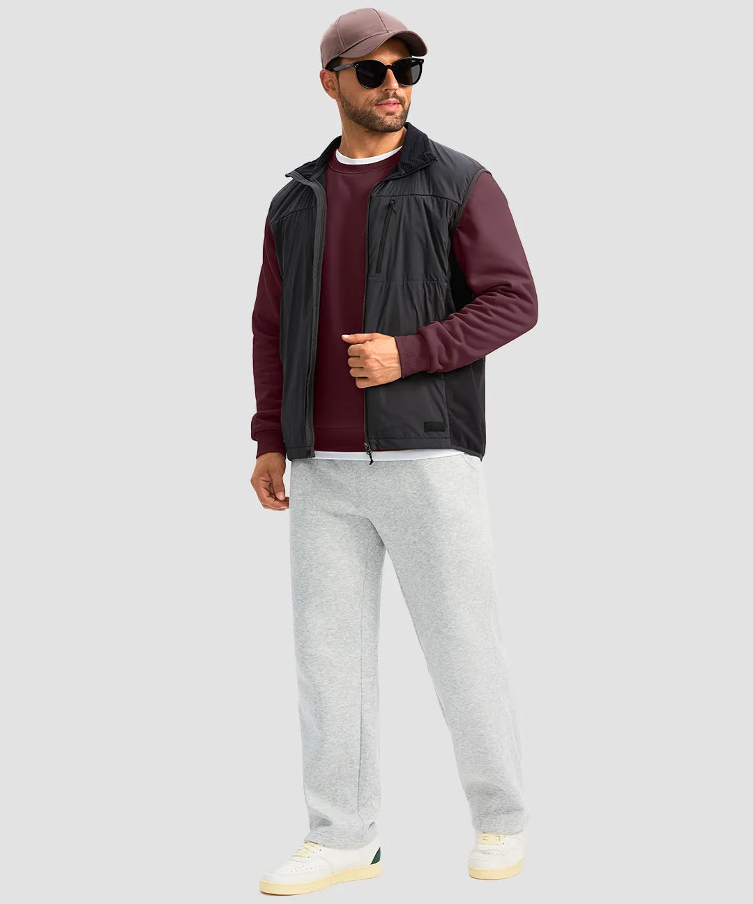 Sherpa Lined Pullover Sweatshirt - Image 24