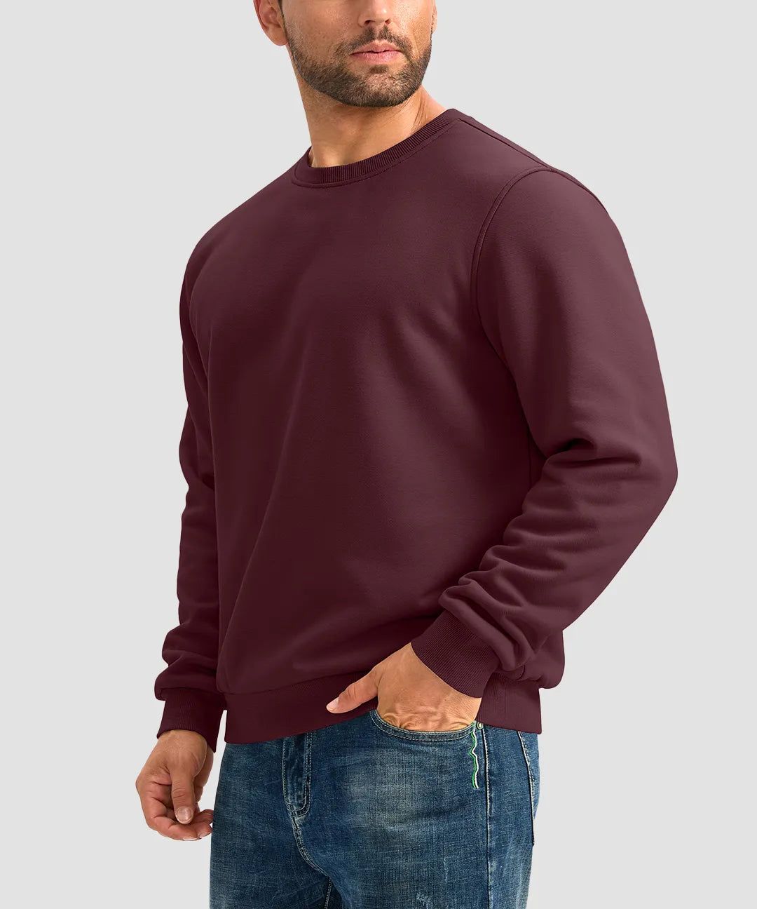 Sherpa Lined Pullover Sweatshirt - Image 23