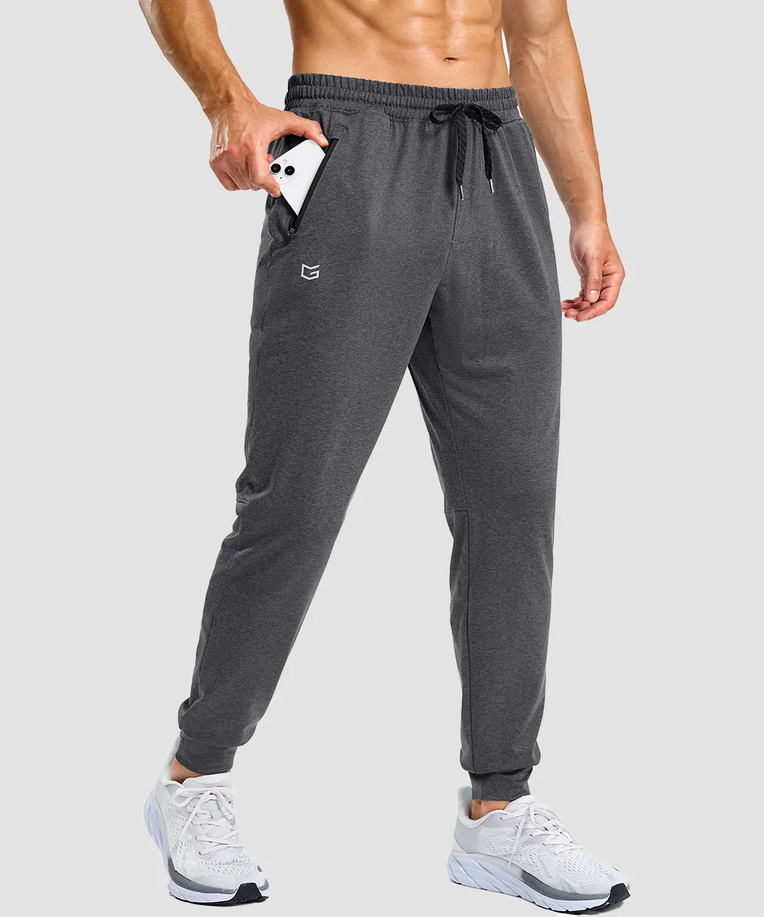 Static-Free Stretch Athletic Joggers - Image 5