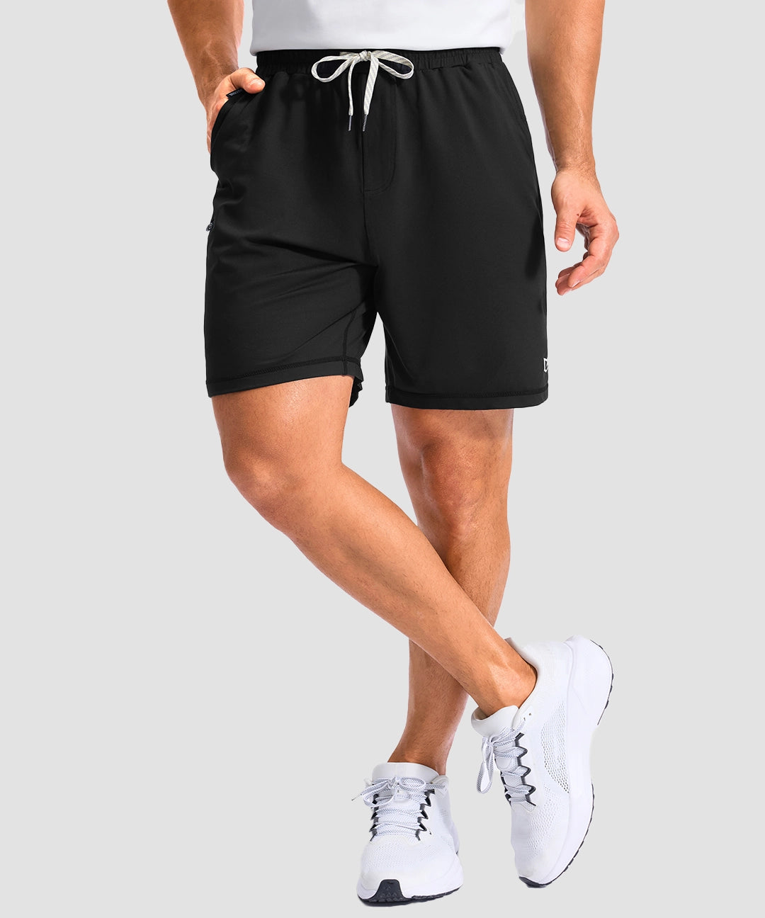 Moisture Wicking Athletic Sweat Shorts - Image 15
