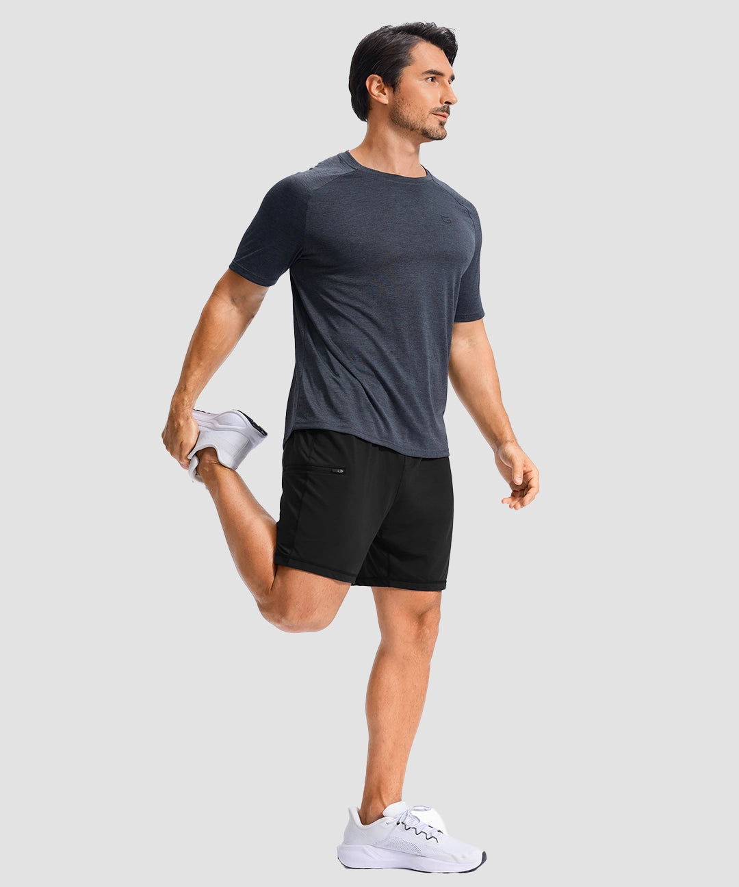 Moisture Wicking Athletic Sweat Shorts - Image 18