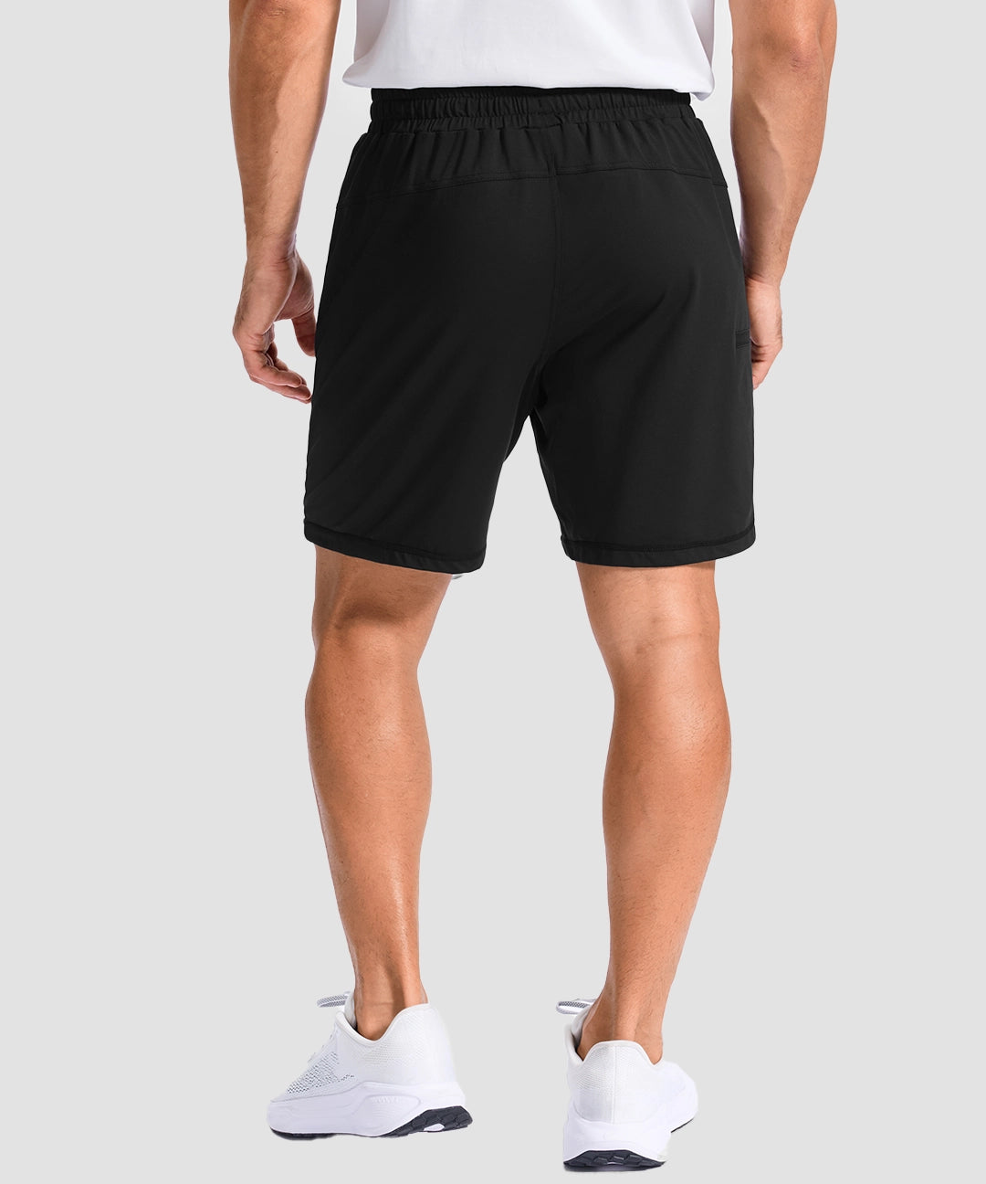 Moisture Wicking Athletic Sweat Shorts - Image 16