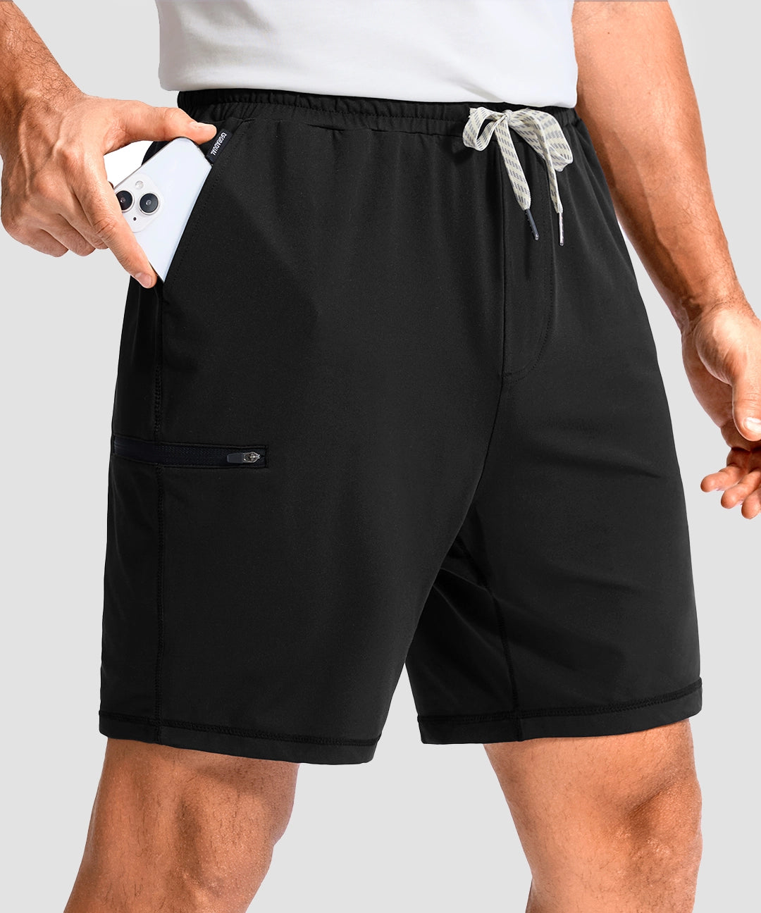 Moisture Wicking Athletic Sweat Shorts - Image 13