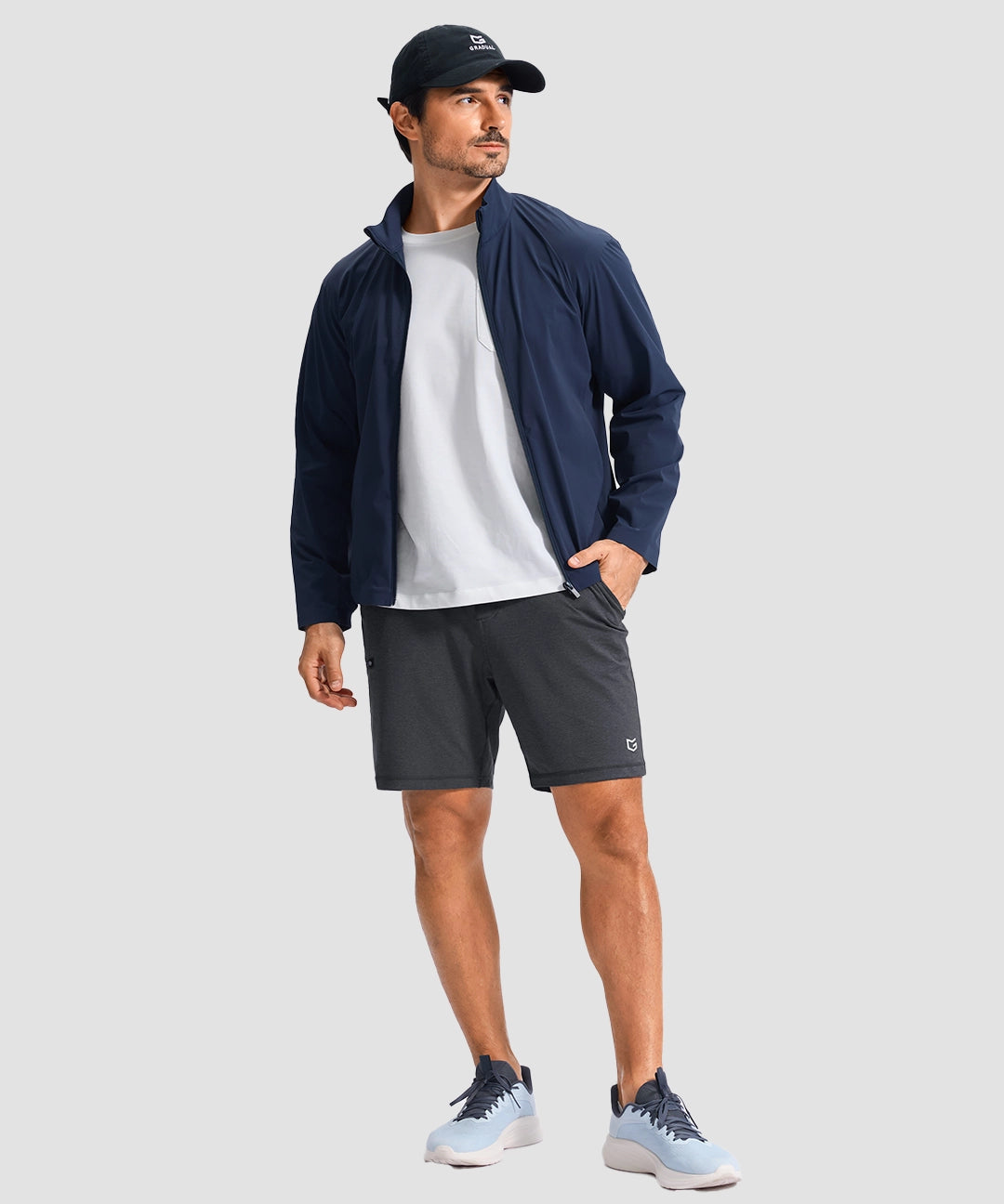 Moisture Wicking Athletic Sweat Shorts - Image 24
