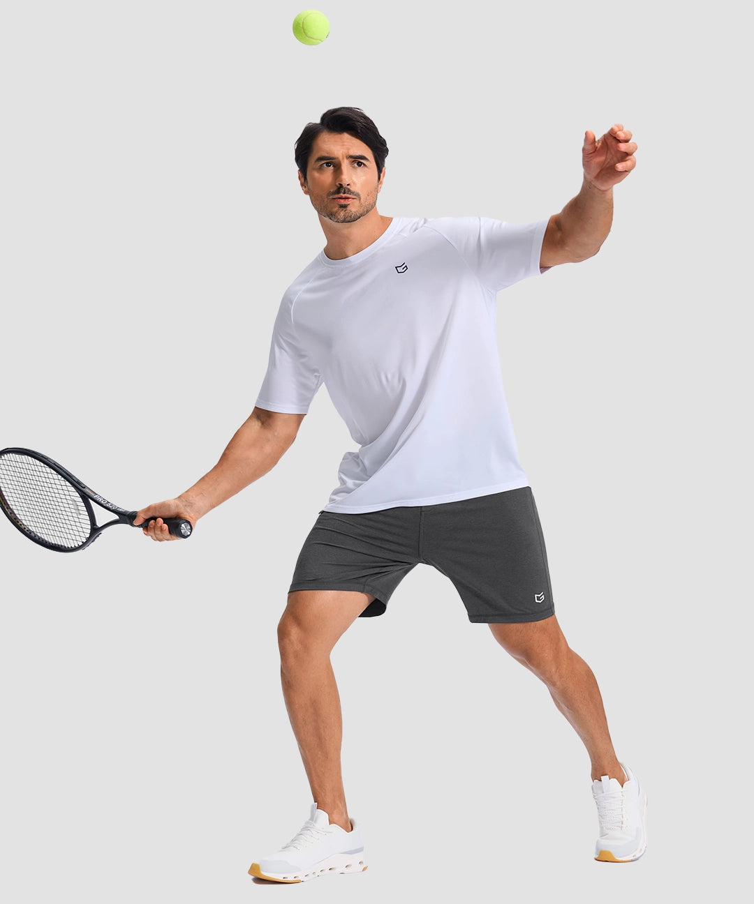 Moisture Wicking Athletic Sweat Shorts - Image 23