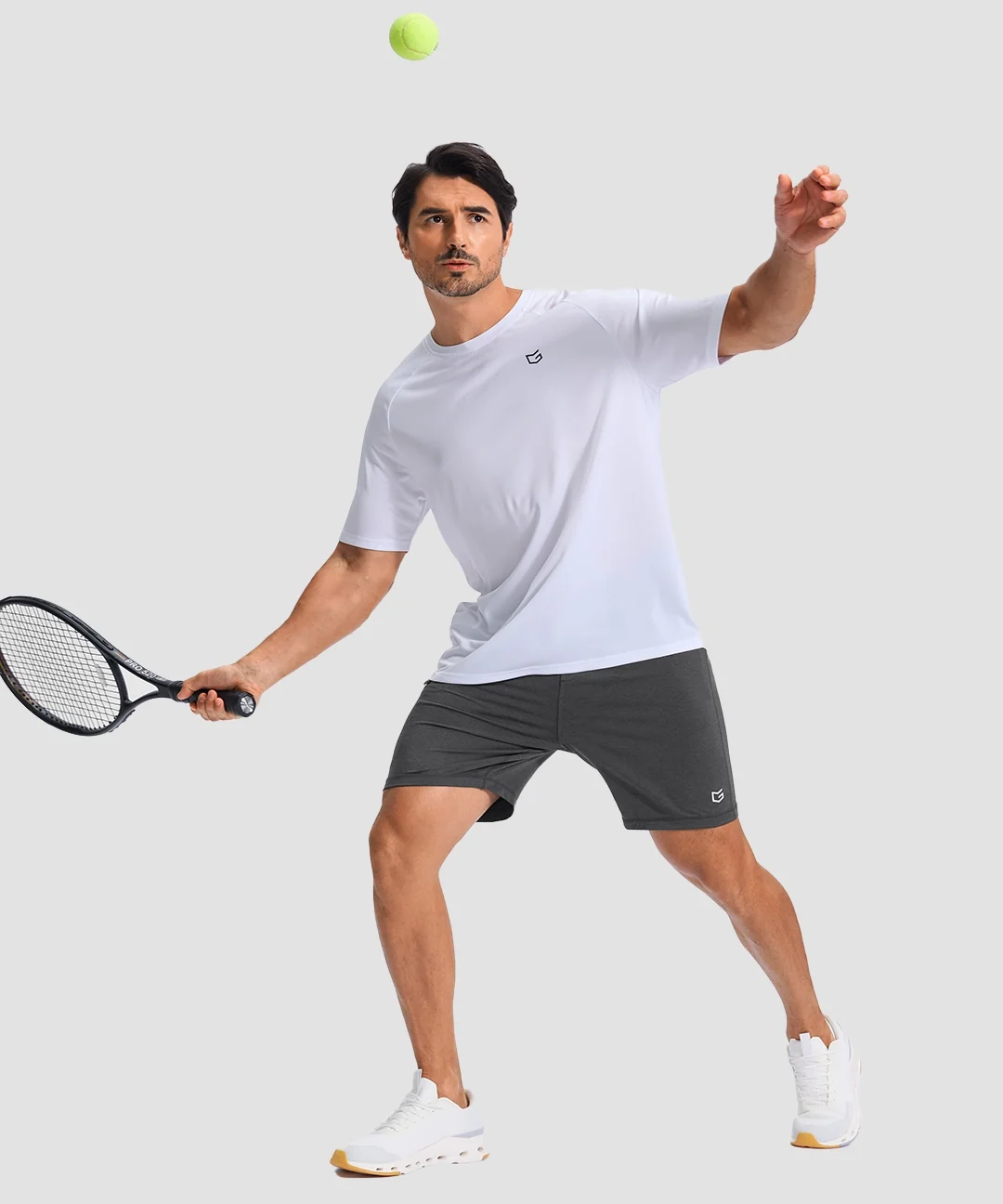 Moisture Wicking Athletic Sweat Shorts - Image 23