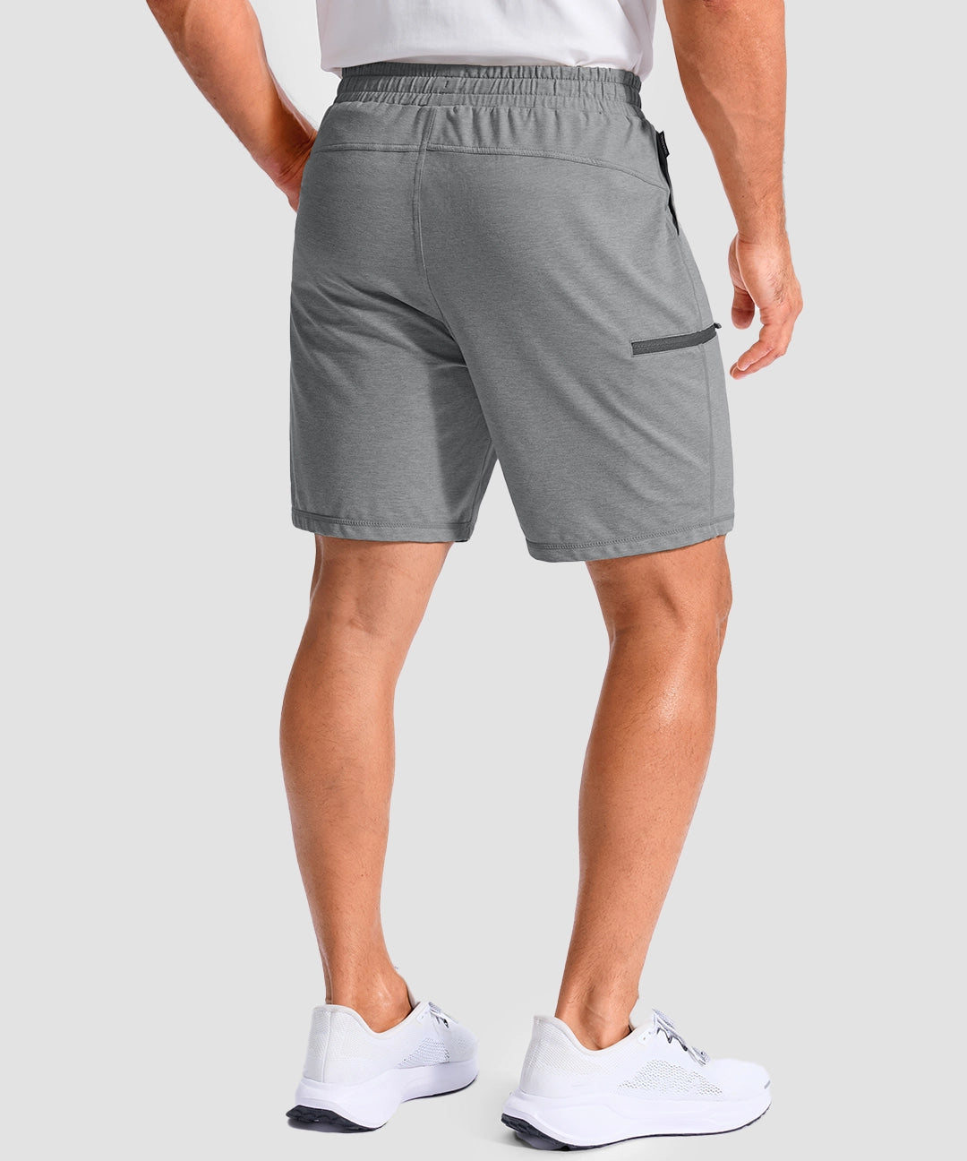 Moisture Wicking Athletic Sweat Shorts - Image 28
