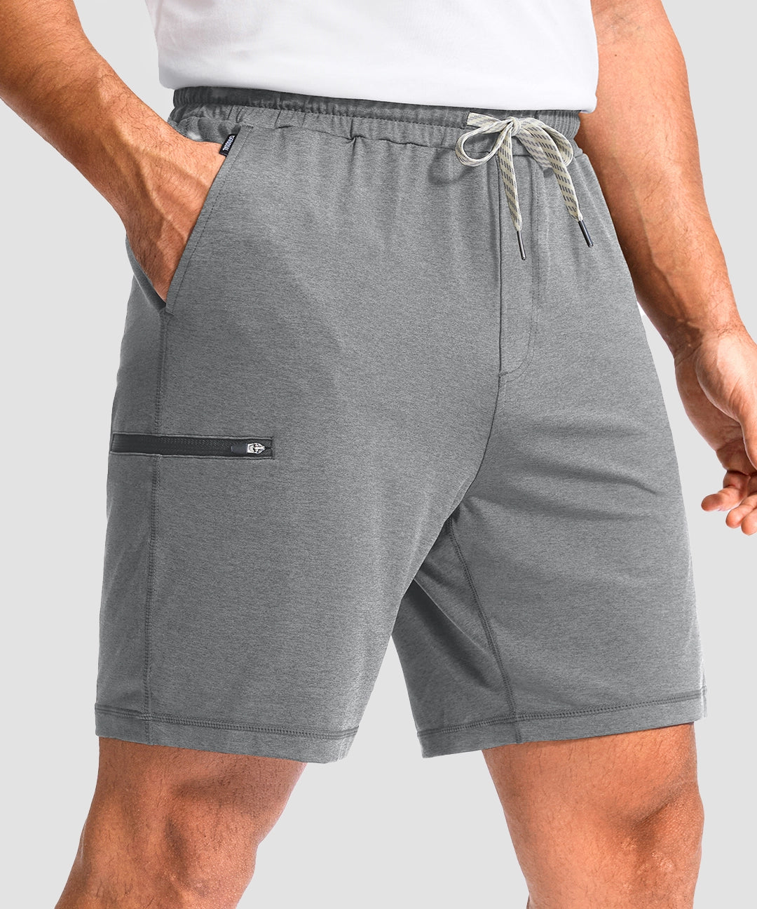 Moisture Wicking Athletic Sweat Shorts - Image 25