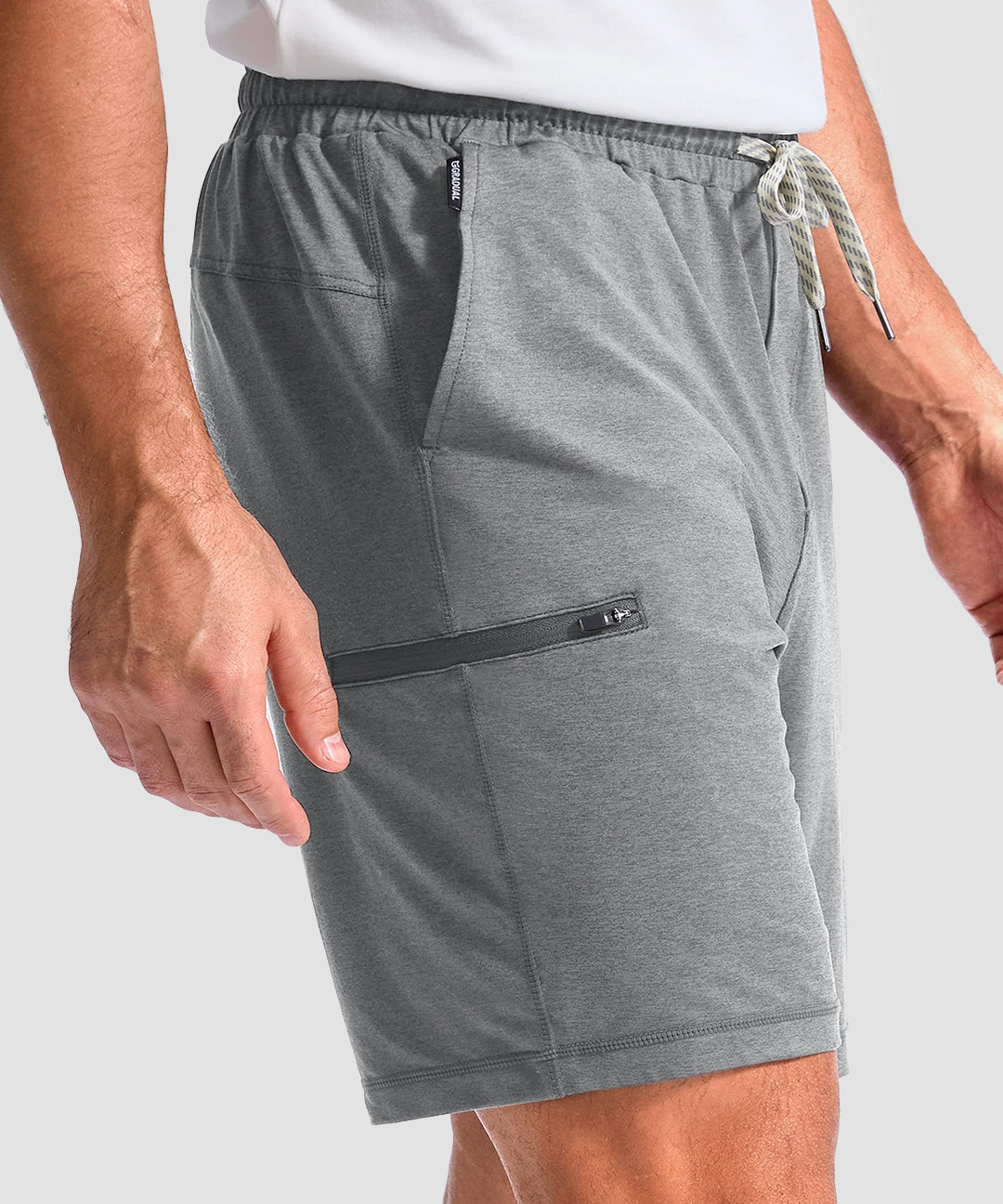 Moisture Wicking Athletic Sweat Shorts - Image 26