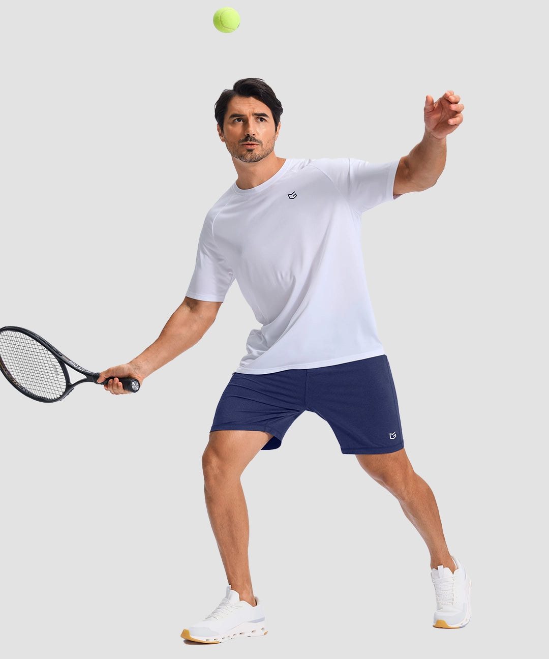 Moisture Wicking Athletic Sweat Shorts - Image 5