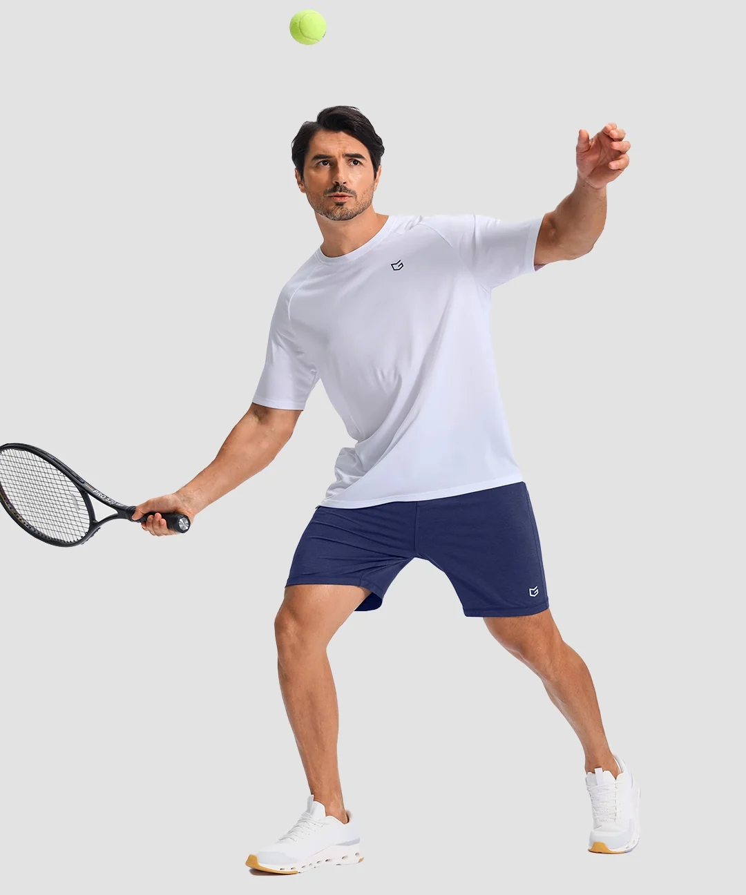 Moisture Wicking Athletic Sweat Shorts - Image 5