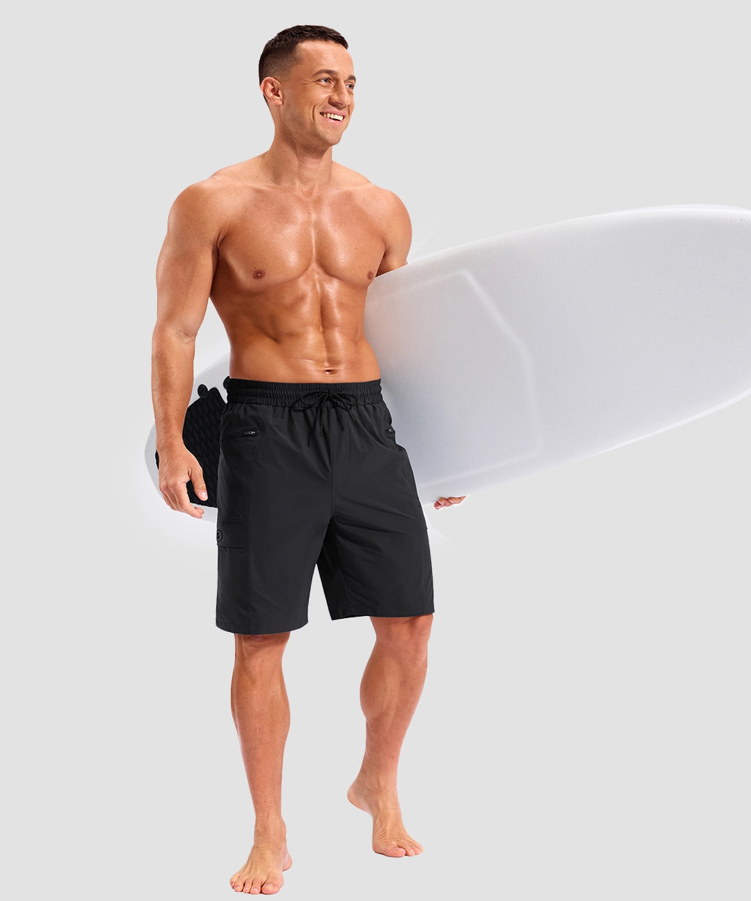 Quick Dry 9 Pocketed Board Shorts - Image 11