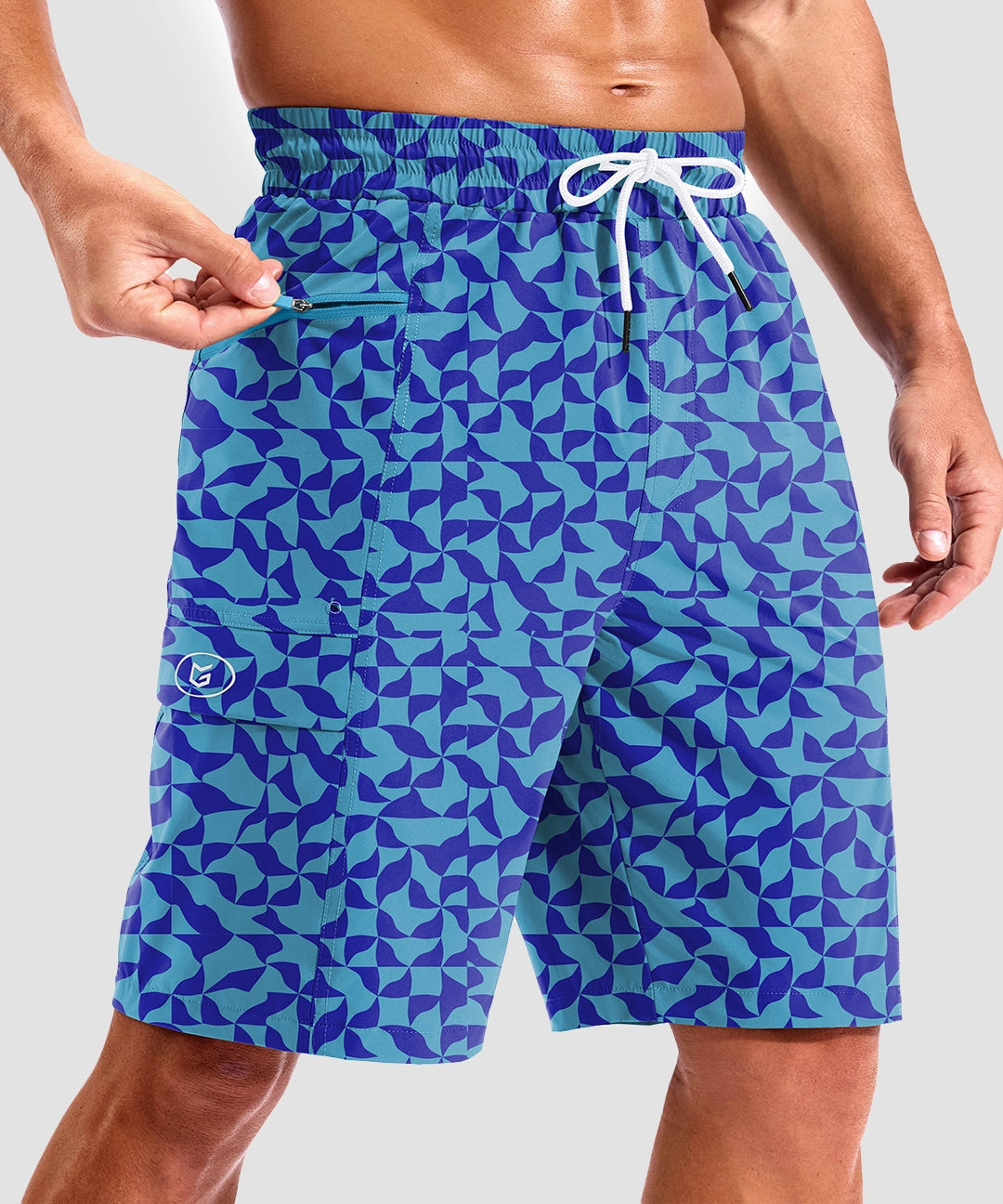 Quick Dry 9 Pocketed Board Shorts - Image 24