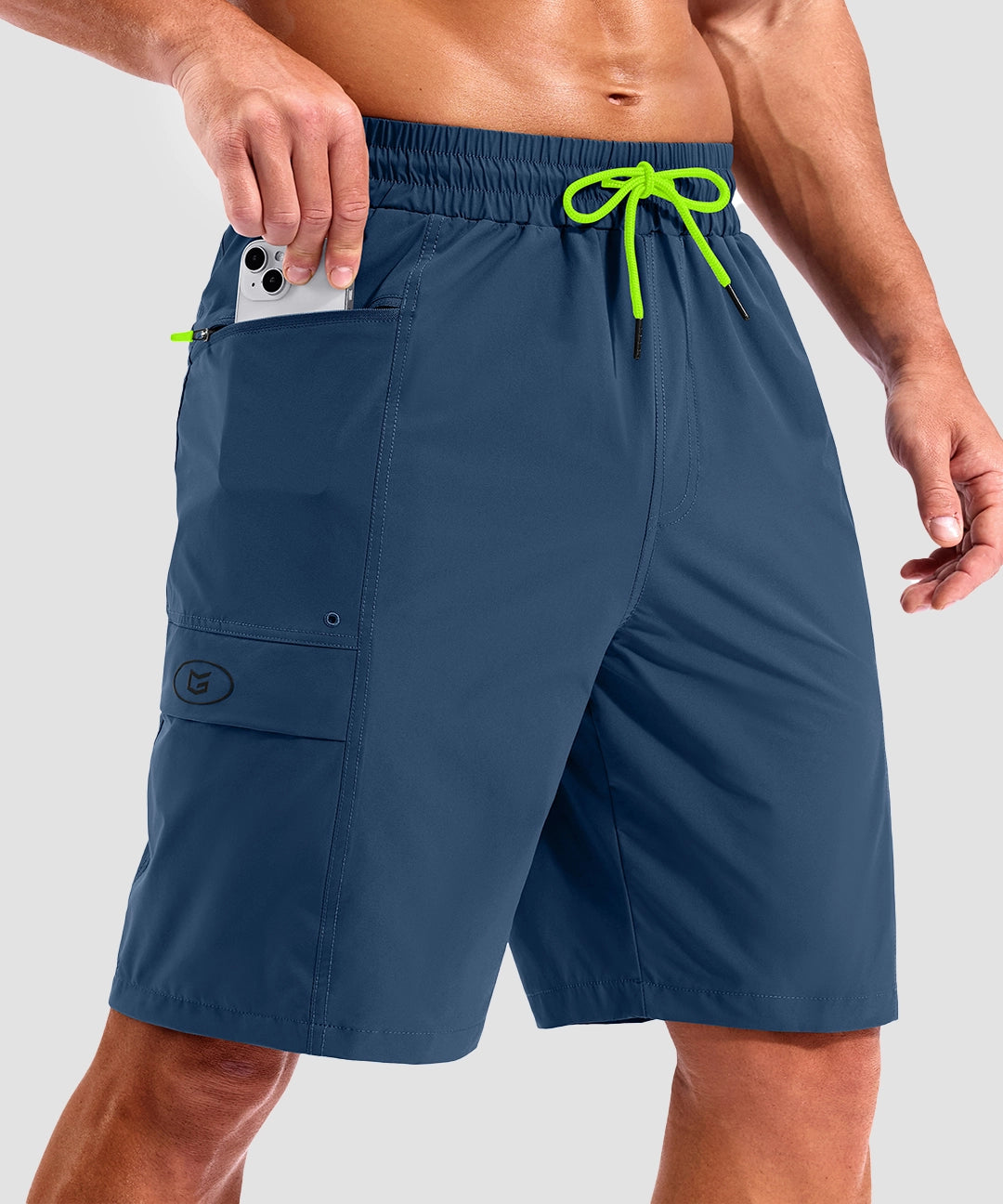Quick Dry 9 Pocketed Board Shorts - Image 17
