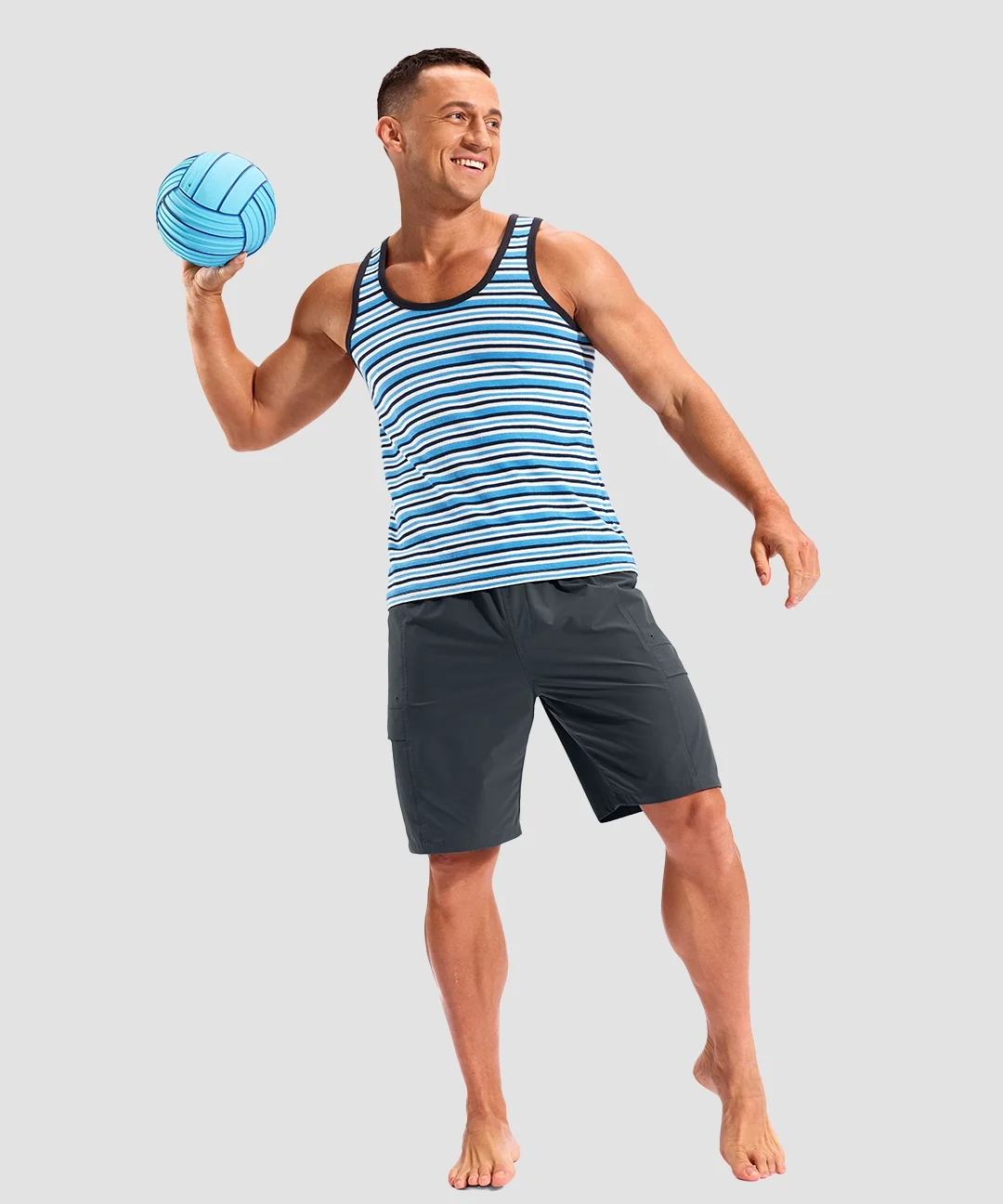 Quick Dry 9 Pocketed Board Shorts - Image 7