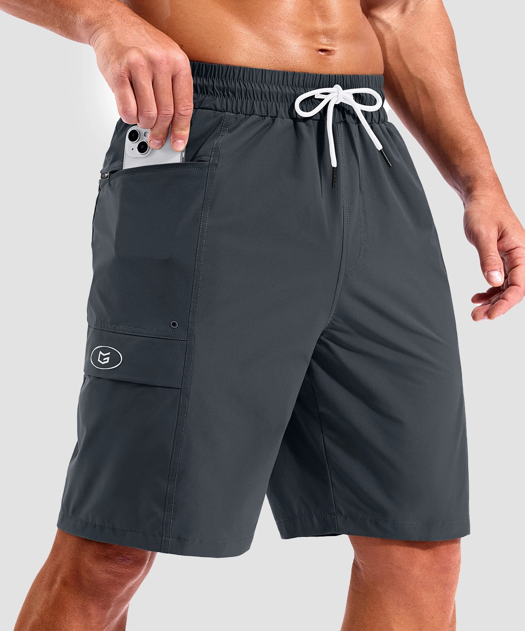 Quick Dry 9 Pocketed Board Shorts - Image 5