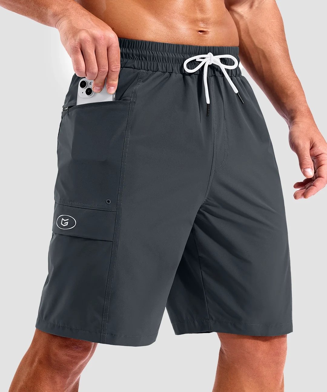 Quick Dry 9 Pocketed Board Shorts - Image 5