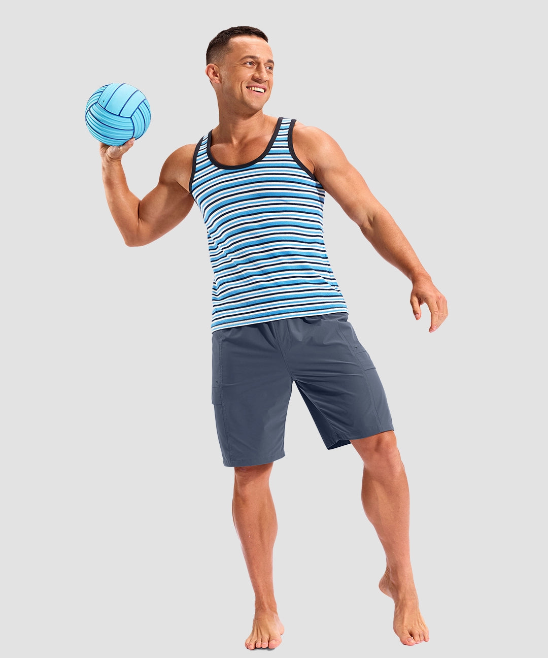 Quick Dry 9 Pocketed Board Shorts - Image 15