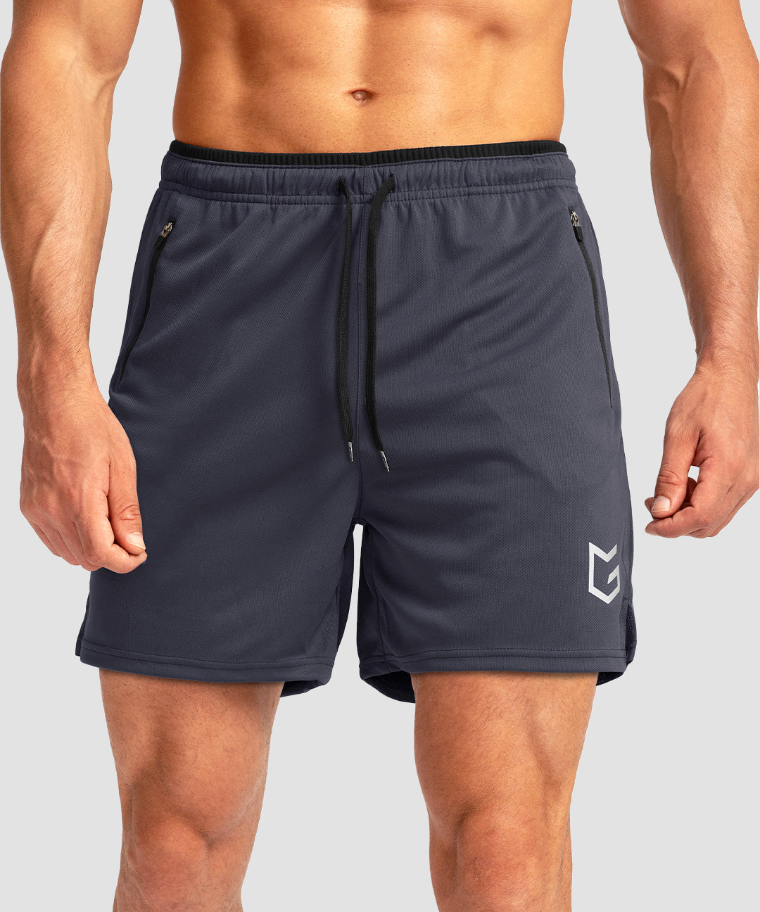 Side Slit Zipper Pockets Short 5''/7'' - Image 17