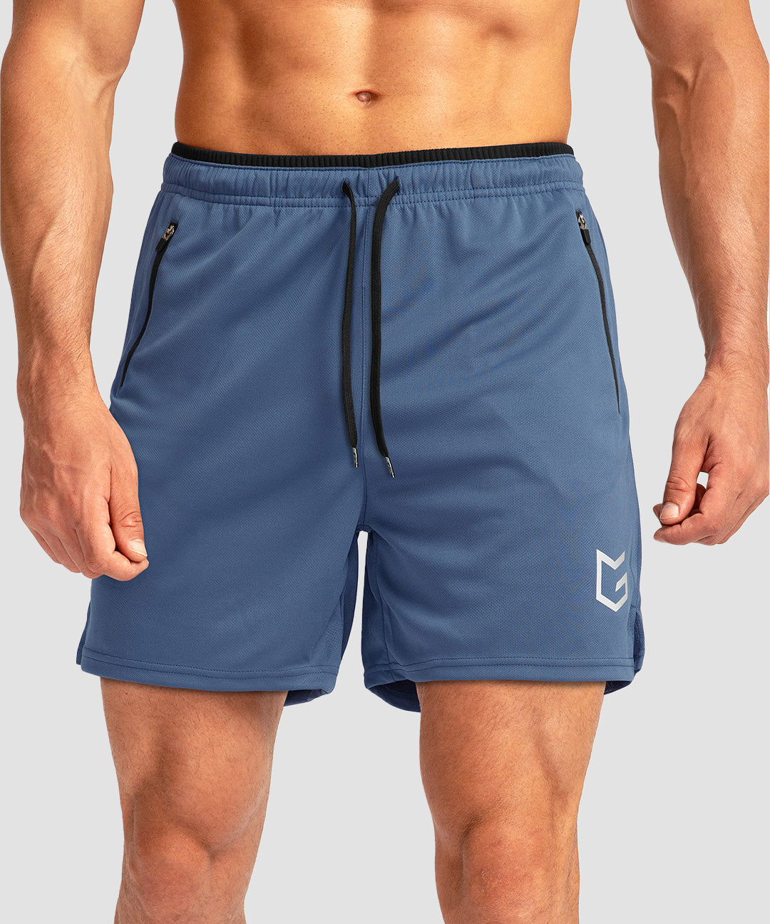 Side Slit Zipper Pockets Short 5''/7''