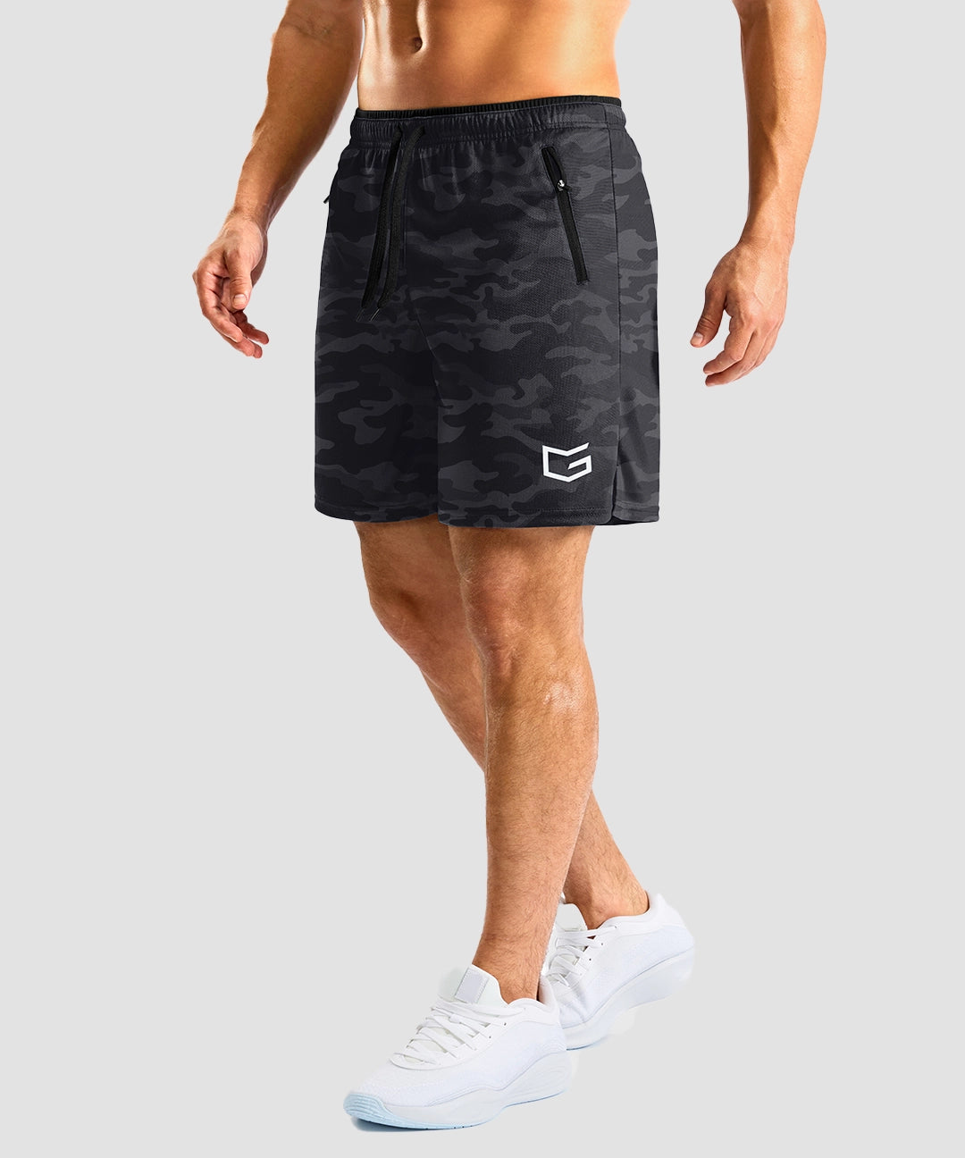 Side Slit Zipper Pockets Short 5''/7'' - Image 27