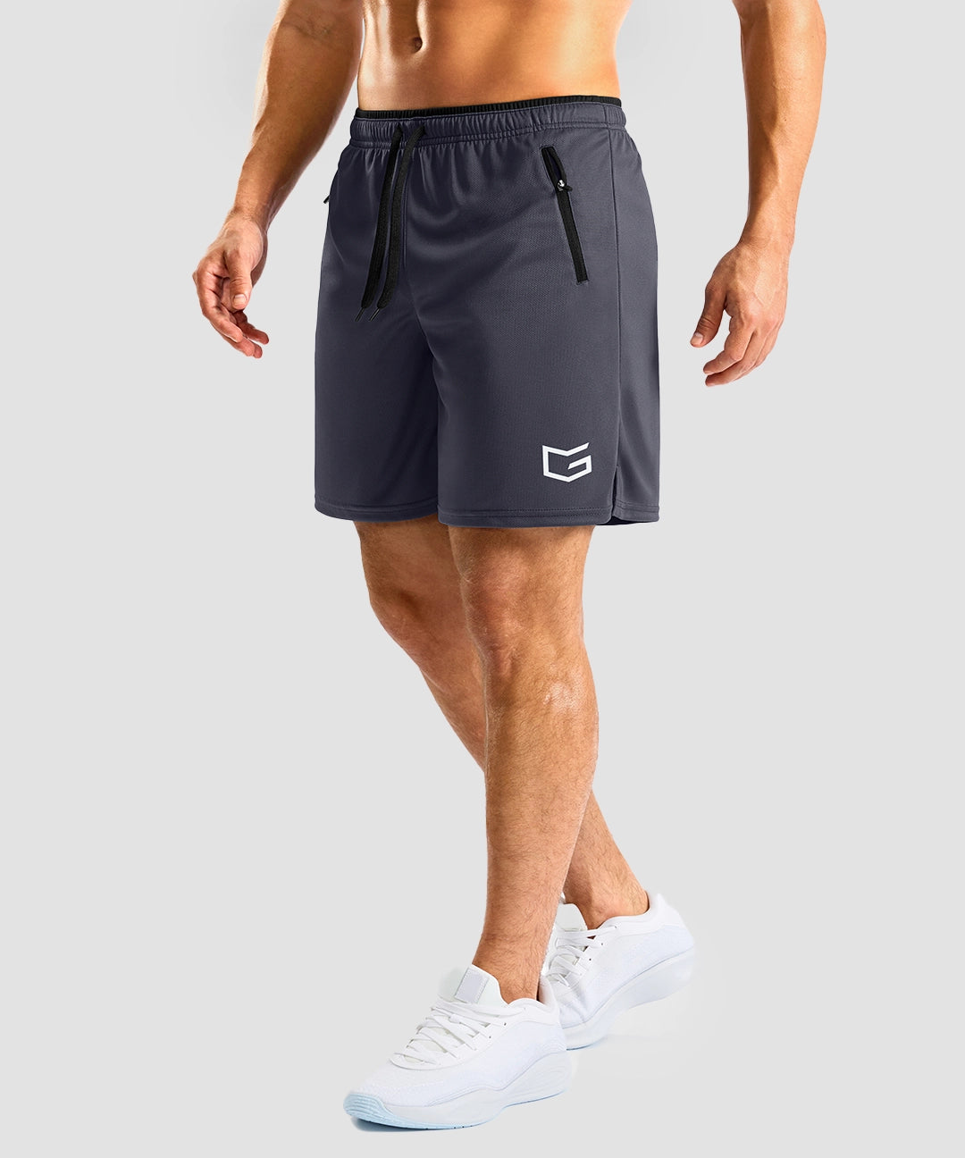 Side Slit Zipper Pockets Short 5''/7'' - Image 20