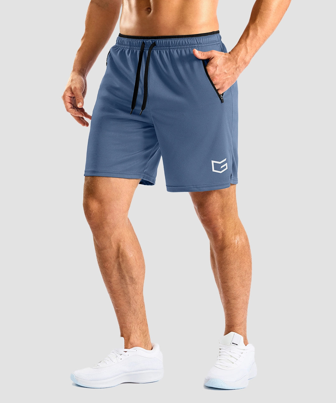 Side Slit Zipper Pockets Short 5''/7'' - Image 5