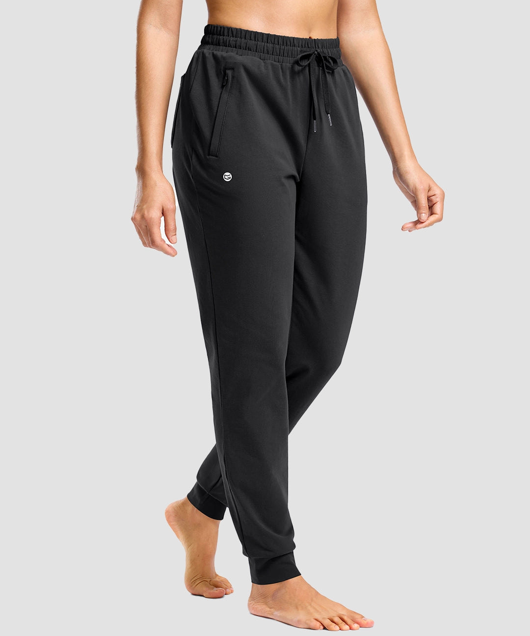 Tall Zip Pockets Cotton Joggers - Image 5