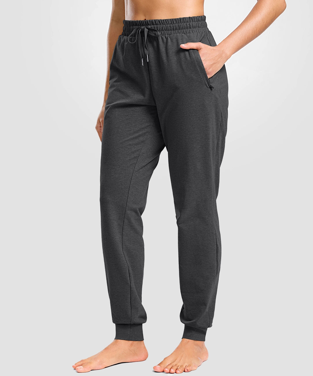 Tall Zip Pockets Cotton Joggers - Image 25