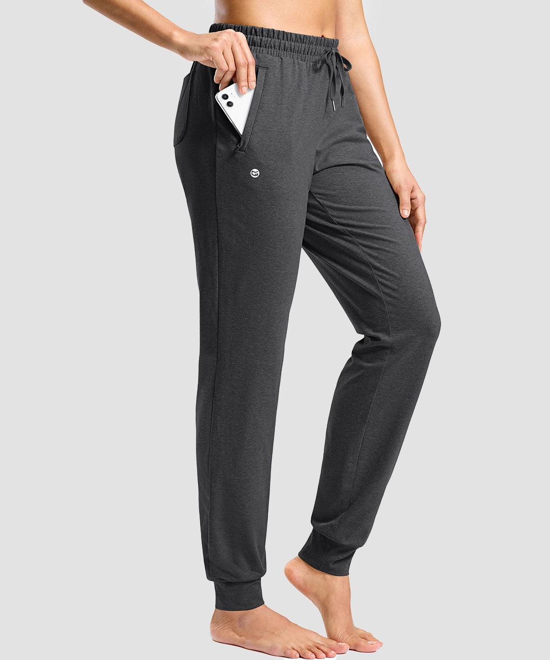 Tall Zip Pockets Cotton Joggers - Image 26