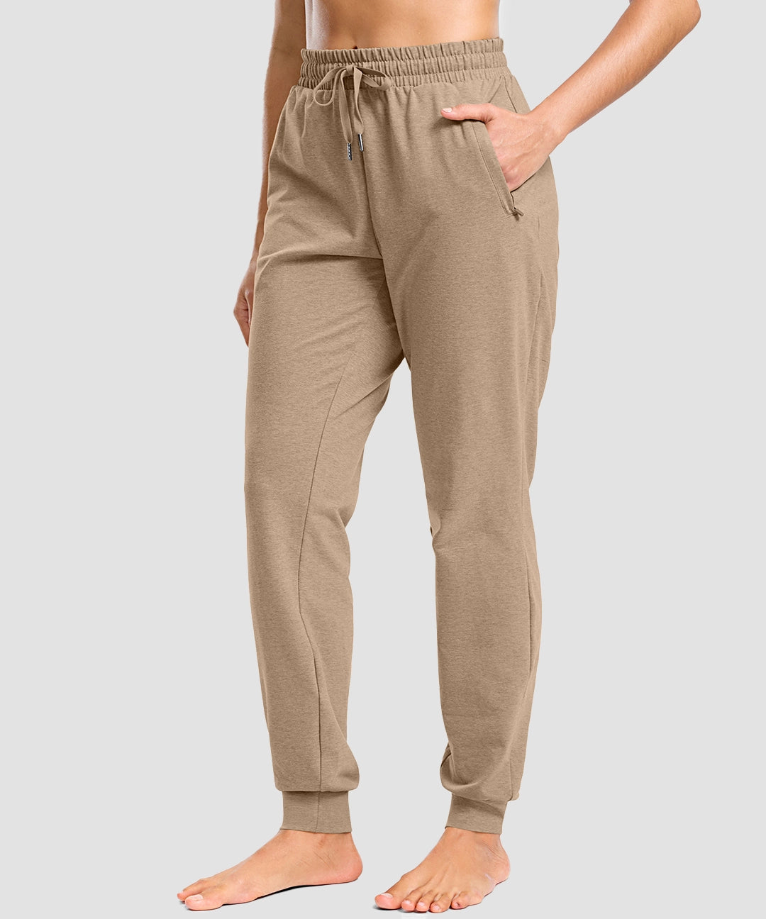 Tall Zip Pockets Cotton Joggers - Image 29