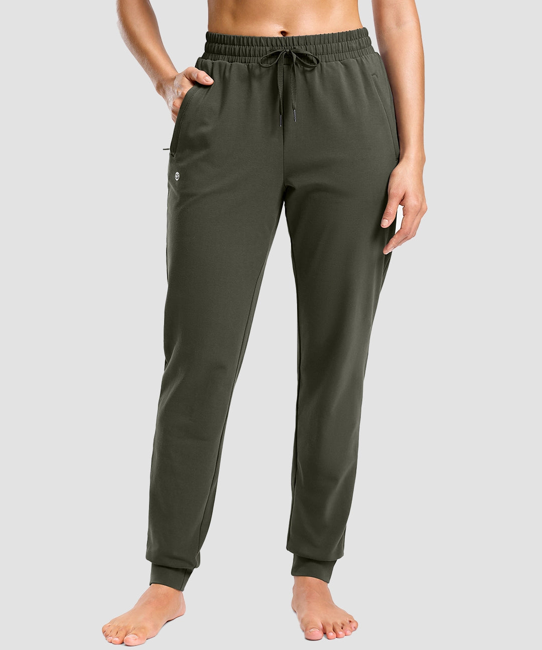 Tall Zip Pockets Cotton Joggers - Image 21