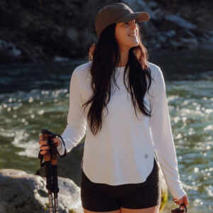 UV Protection Side Slit Long Sleeve