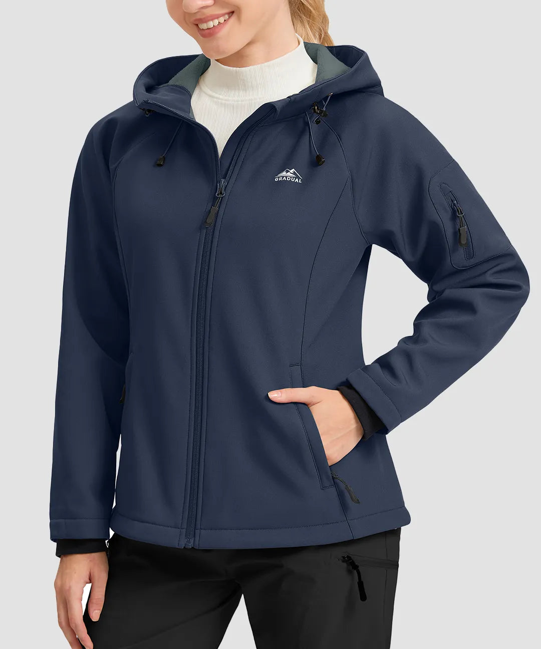 Fleece-Lined Softshell Jacket