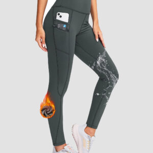 Fleece-Lined With Pockets Leggings